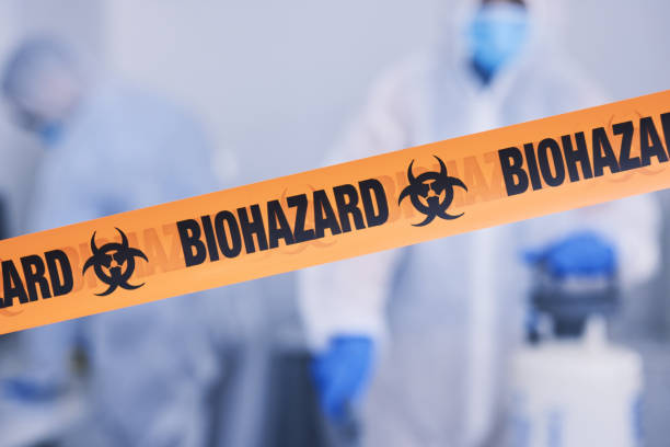Professional Blood Cleanup technician working in Western, NE